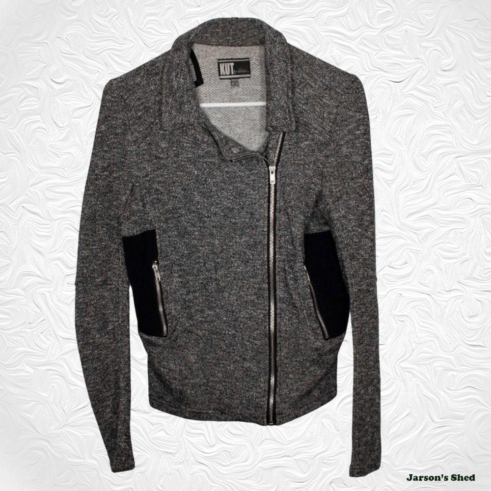 Kut from the Kloth - Medium Knit Moto Jacket